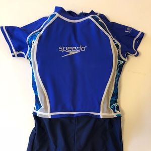 Speedo toddler swim suit with floatation